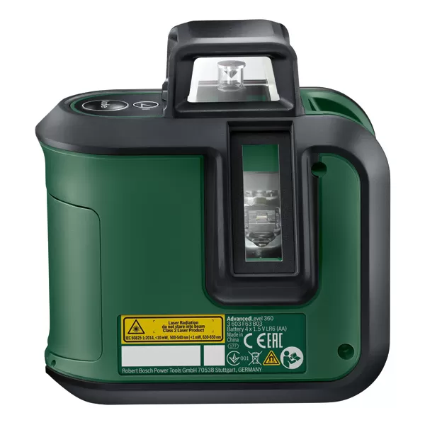 Křížový laser 360˚ Bosch AdvancedLevel 360 0603663B06