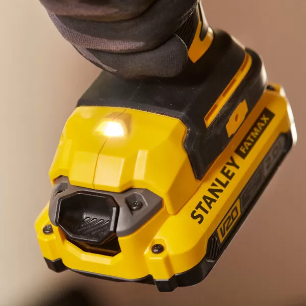 Aku bezuhlíková vrtačka Stanley FATMAX® SFMCD720D2K, V20, 2 x 2.0 Ah 18 V