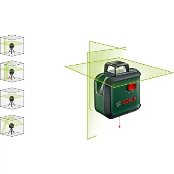 Křížový laser 360˚ Bosch AdvancedLevel 360 0603663B06
