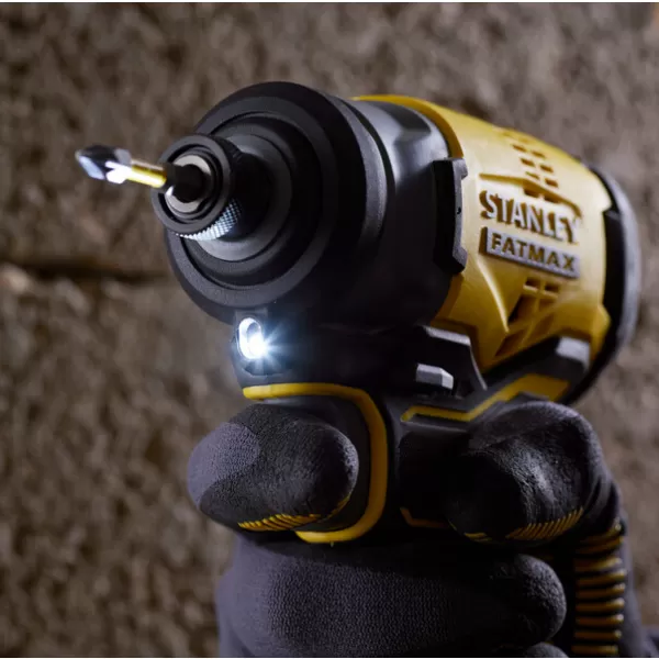 Aku rázový utahovák 1/4" Stanley FATMAX® SFMCF810B, V20, bez baterie a nabíječky 18 V