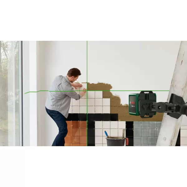 Křížový laser Bosch Quigo Green (Set)