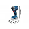 Aku rázový utahovák Bosch GDR 18V-215 Professional 06019N2020