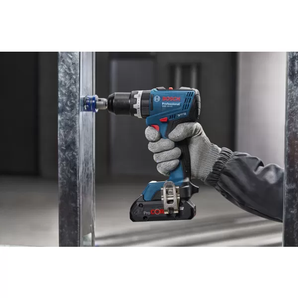 Aku vrtačka s příklepem Bosch GSB 18V-65 Professional, 2x4,0Ah ProCore, 06019N3306