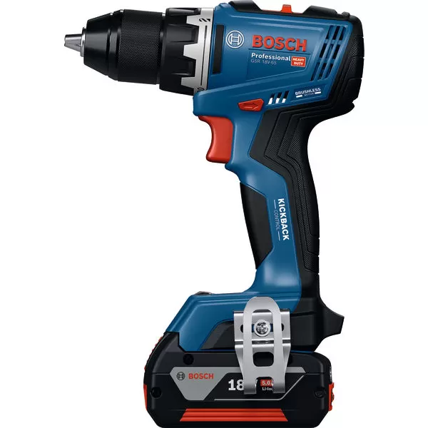 Aku vrtačka Bosch GSR 18V-65 Professional 2x2,0Ah 06019N3000