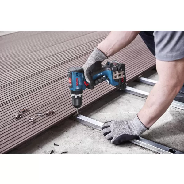 Aku vrtačka s příklepem Bosch GSB 18V-65 Professional, 2x4,0Ah GBA, 06019N3307
