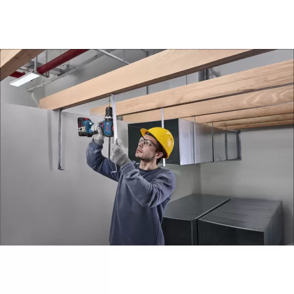 Aku vrtačka s příklepem Bosch GSB 18V-65 Professional, solo, kufr L-Boxx 06019N3301