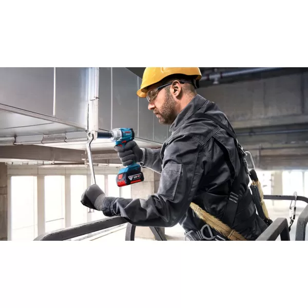 Aku rázový utahovák Bosch GDS 18V-350 Professional, 2x4,0Ah, 06019M5021