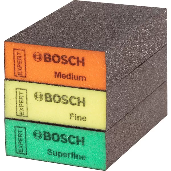 Sada fréz Bosch 30ks Mixed - 6mm + brusné houbičky Bosch