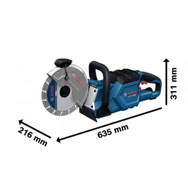 Aku rozbrušovací pila Bosch GCS 18V-230 Professional solo 06013B0000
