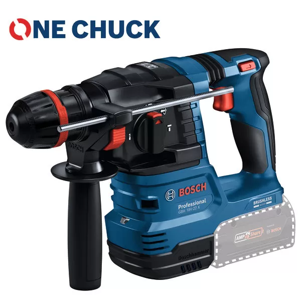 Aku vrtací kladivo Bosch GBH 18V-22 X Professional (solo) 0611924102