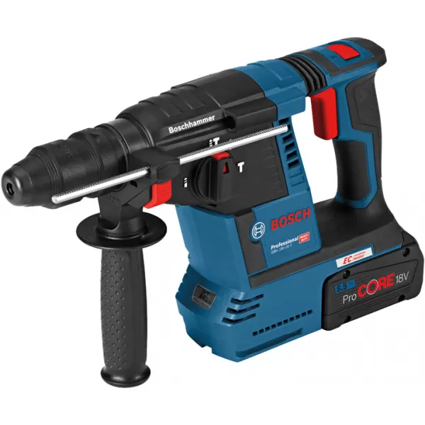 Kladivo vrtací aku Bosch GBH 18V-26F Professional 2x5,0Ah 0611910007