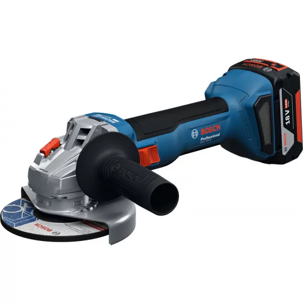 Aku úhlová bruska Bosch GWS 18V-8 Professional, 2x4,0Ah, 125mm, 06019N9002