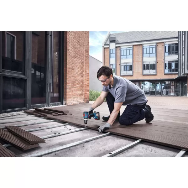 Aku vrtačka s příklepem Bosch GSB 18V-65 Professional, 2x4,0Ah ProCore, 06019N3306