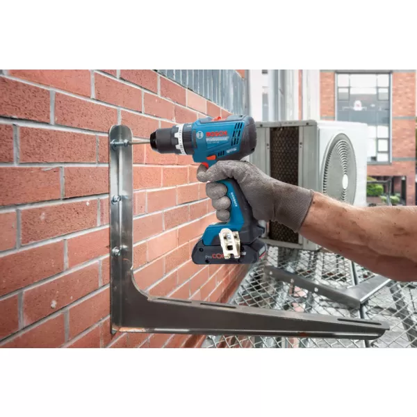 Aku vrtačka s příklepem Bosch GSB 18V-65 Professional, 2x4,0Ah ProCore, 06019N3306