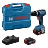 Aku vrtačka s příklepem Bosch GSB 18V-65 Professional, 2x4,0Ah GBA, 06019N3307