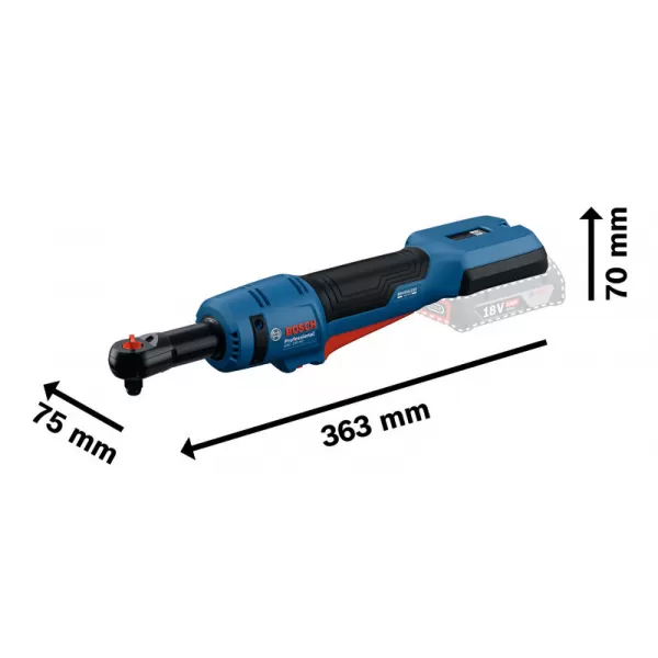 Aku ráčna Bosch GRC 18V-60 Professional solo 06019N8001