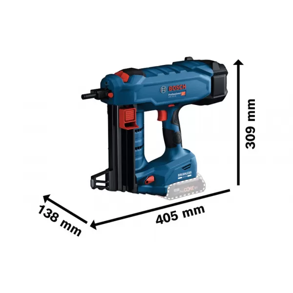 Aku hřebíkovačka Bosch GNB 18V-40 Professional 2x4,0Ah 06019L7005