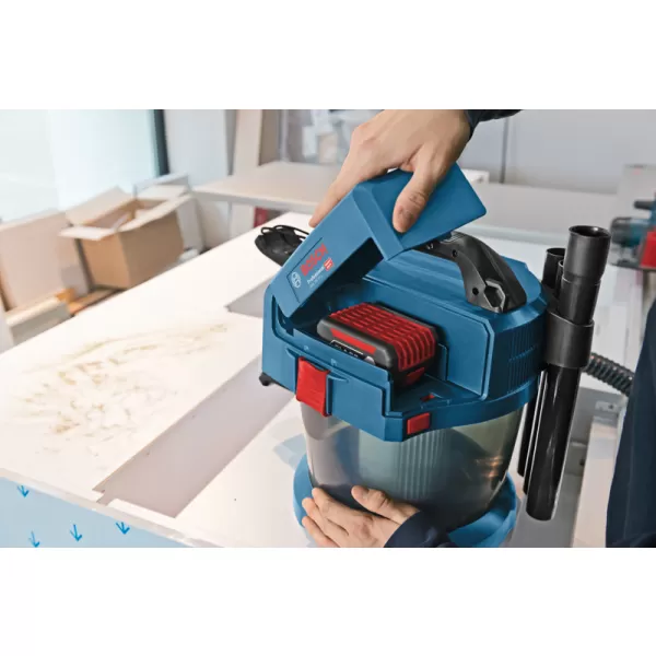 Aku vysavač Bosch GAS 18V-10 L Professional 1x4,0Ah