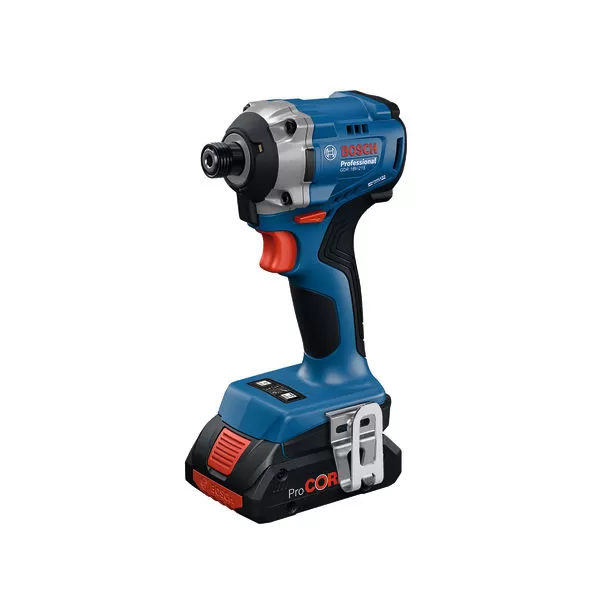 Aku rázový utahovák Bosch GDR 18V-215 Professional 2x4,0Ah