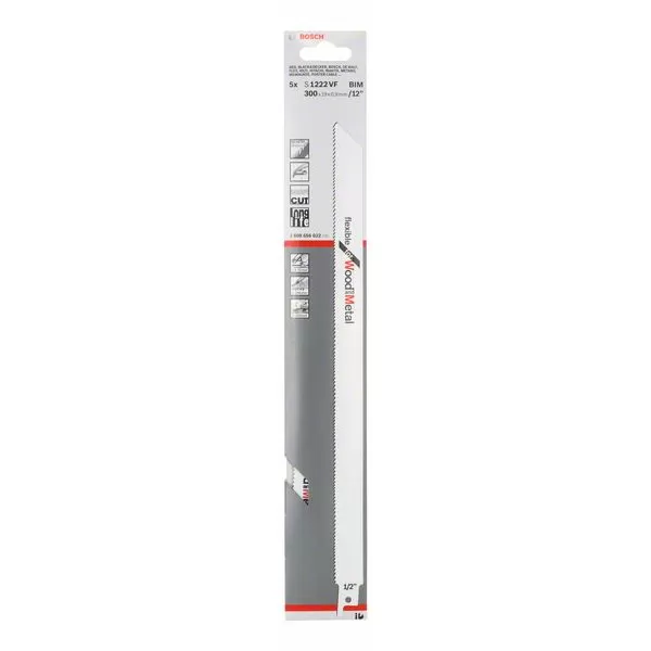 Pilový plátek do pily ocasky S 1222 VF Flexible for Wood and Metal
