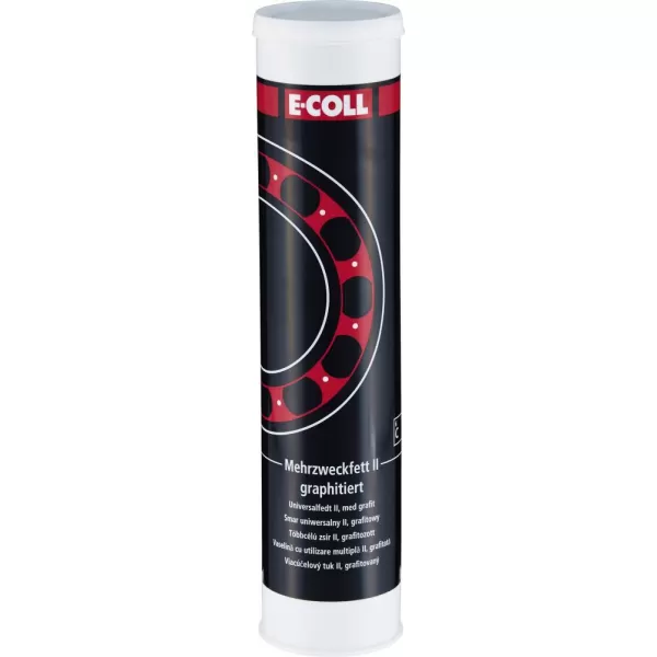 Víceúčelové mazivo II grafitované kartuše 400g E-COLL EE 