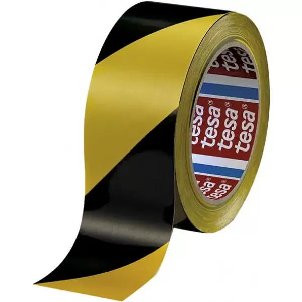 tesa® 60760 žlutá / černá Varovná páska 33mx50mm  