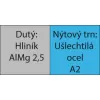 Vicerozsahovy trhaci nyt hlinik/VA plocha kulata hlava 4,8x15mm GESIPA bal. 500ks