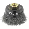 Kartáč hrncový ocel drát 80 mm zvlněný FORTIS