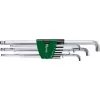 Sada imbus klíčů 9 ks 1,5-10mm Stubby dlouhá kul. hlava FORTIS