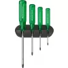 Schraubendreher-Satz 4-teilig PZ im Wandhalter Classic PB Swiss Tools