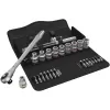 Gola sada 1/2" ZYKLOP push 28 ks Wera 05004077001