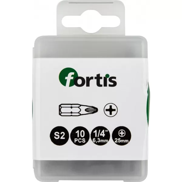 Bit 1/4" DIN3126 C6,3Bit PH 2x25mm a10ks.FORTIS