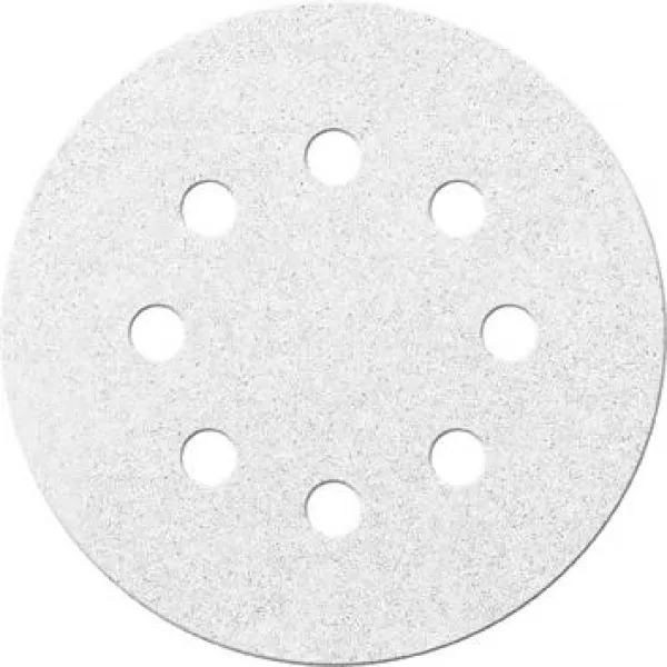 Brusný papír pro excentrické brusky 6ks 125 mm K 80, 8 děr FORTIS