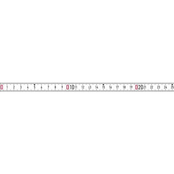 Měřicí pásmo bílé 10mx13mm samolepicí LNR-SK BMI