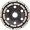 Diamantový brusný talíř Power Duo Ø 125 mm 2-řadový vrtání 22,2 mm FORTIS