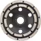 Diamantový brusný talíř Power Duo Ø 125 mm 2-řadový vrtání 22,2 mm FORTIS