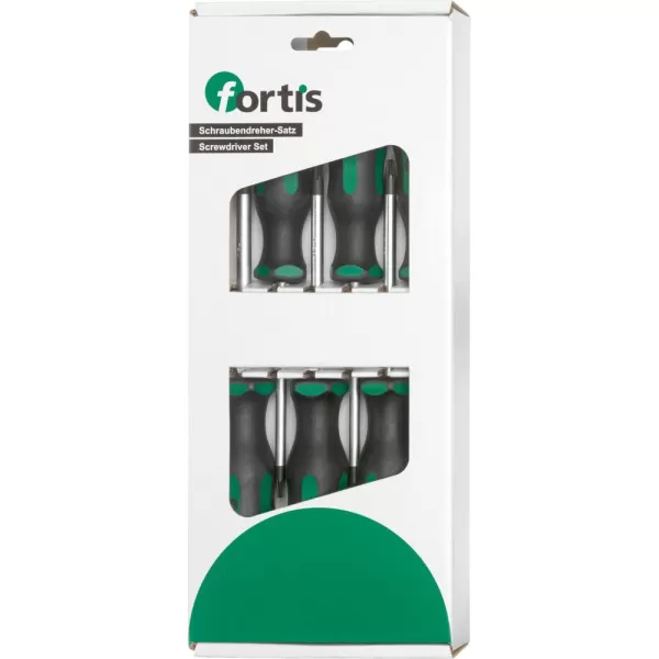 Sada-šroubováků 6-díl. TORX FORTIS