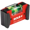 Magnetická mini vodováha Go magn.spona 7,5cm Sola