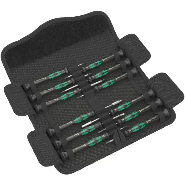 Sada mikrošroubováků Kraftform Micro 12 Electronics 1  Wera
