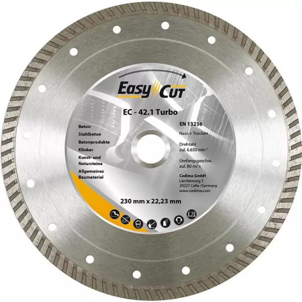 Kotouč diamantový EC-42.1 115x2,2x10x22,23mm CEDIMA