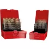 Sada vrtáků do kovu 1-10mm x0,1 A002 v boxu 118G typ N 4xD 91 ks Tin Tip A095209 Dormer
