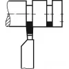 Soustružnický nůž HM DIN4981 levý 32x20x170mm P25/30 WILKE