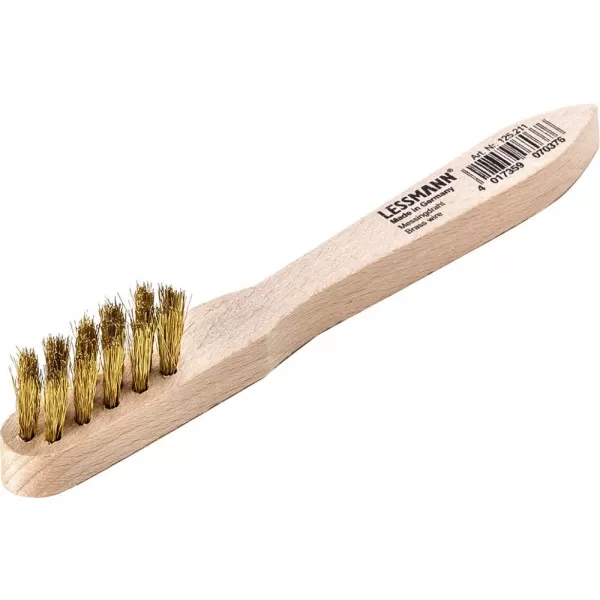 Kartáč ruční 3 řadý 0,15x150mm Lessmann