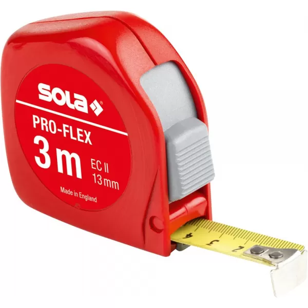 Metr svinovací Pro-Flex 3m x 13mm Sola