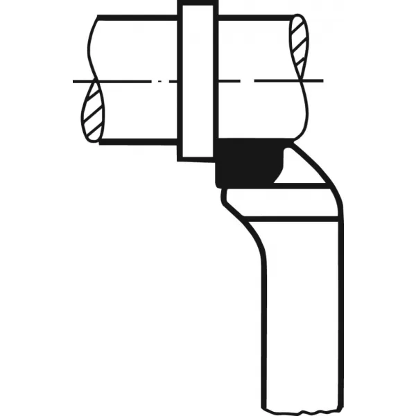 Soustružnický nůž čelní HM DIN4977 pravý P25/30 32x32x170mm WILKE