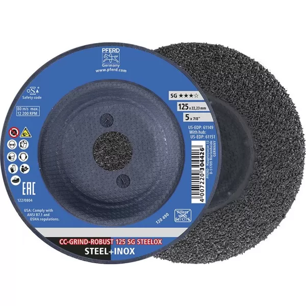 Brusný kotouč SG CC-GRIND-ROBUST STEELOX 125mm PFERD