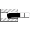 Soustružnický nůž HSS DIN4953R 20x20x250mm WILKE
