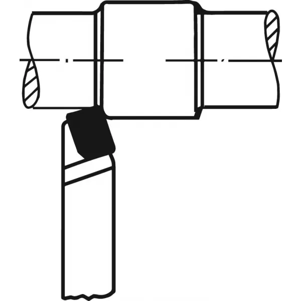 Soustružnický nůž HM DIN4971 levý 10x10x90mm P25/30 WILKE