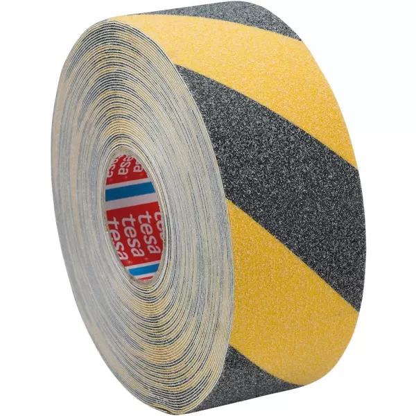 Protiskluzová páska tesa® 15m x 50 mm, černá/žlutá  