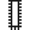 Rašple na dřevo DIN 7263A plochý obdélníkový 250mm sek 1 FORMAT